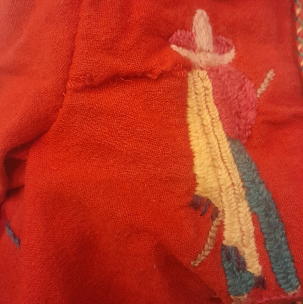 Antique vintage 1940s Mexican souvenir jacket - Picture 10 of 12